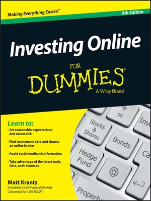 cover image of Investing Online For Dummies